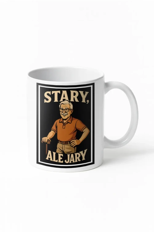 Kubek dla dziadka – Stary, ale jary - wizualizacja