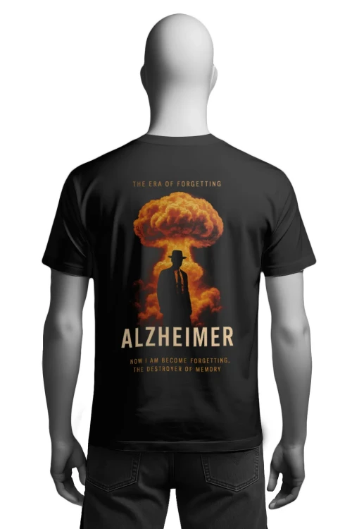 Koszulka - Alzheimer – The Era of Forgetting - męska tył