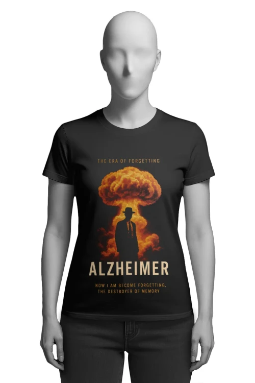 Koszulka - Alzheimer – The Era of Forgetting - damska przód