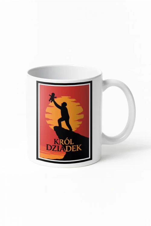 Kubek dla dziadka – Król Dziadek - wizualizacja