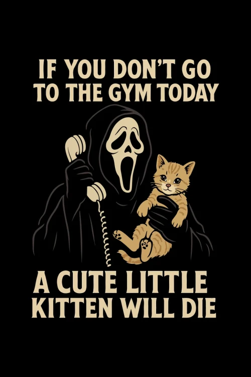 Koszulka na siłownię - KRZYK