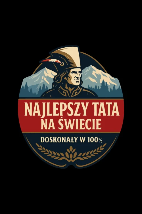 Koszulka piwo dla Taty - à la Harnaś