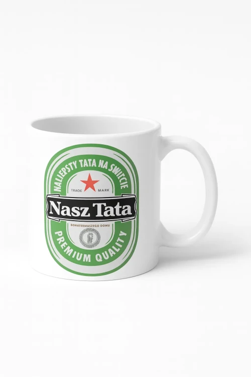 Kubek piwo dla Taty - à la Heineken