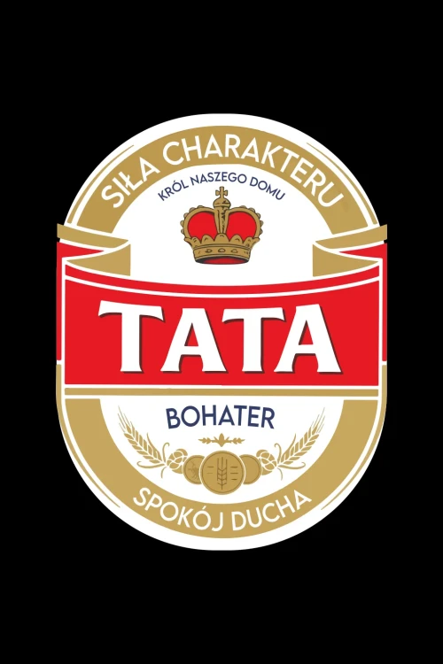 Kubek piwo dla Taty - à la Tyskie - grafika