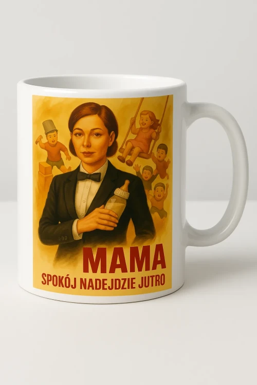 Kubek dla Mamy - James Bond - Spokój nadejdzie jutro