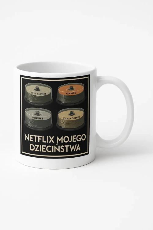 Kubek dla gracza - Netflix mojego dzieciństwa