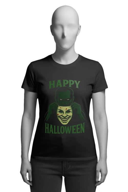 Koszulka Halloween – Happy Halloween - damska przód