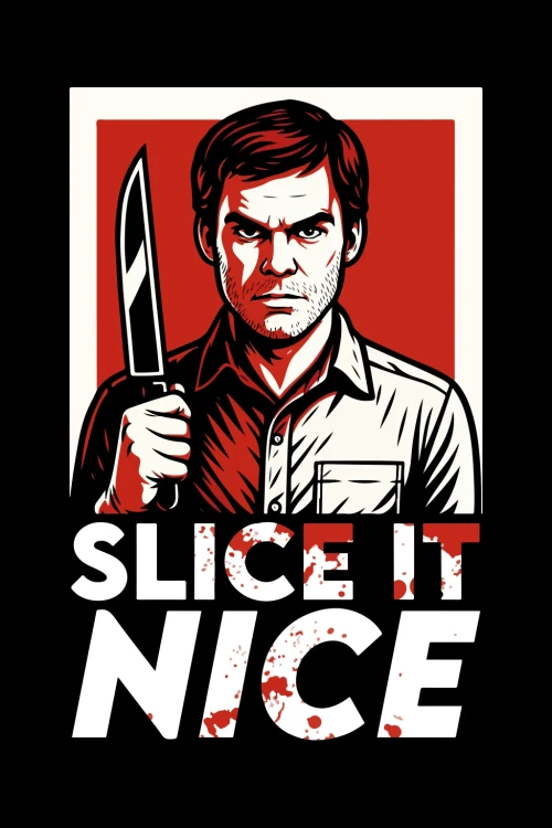 Kubek Halloween – Slice It Nice - Dexter- grafika